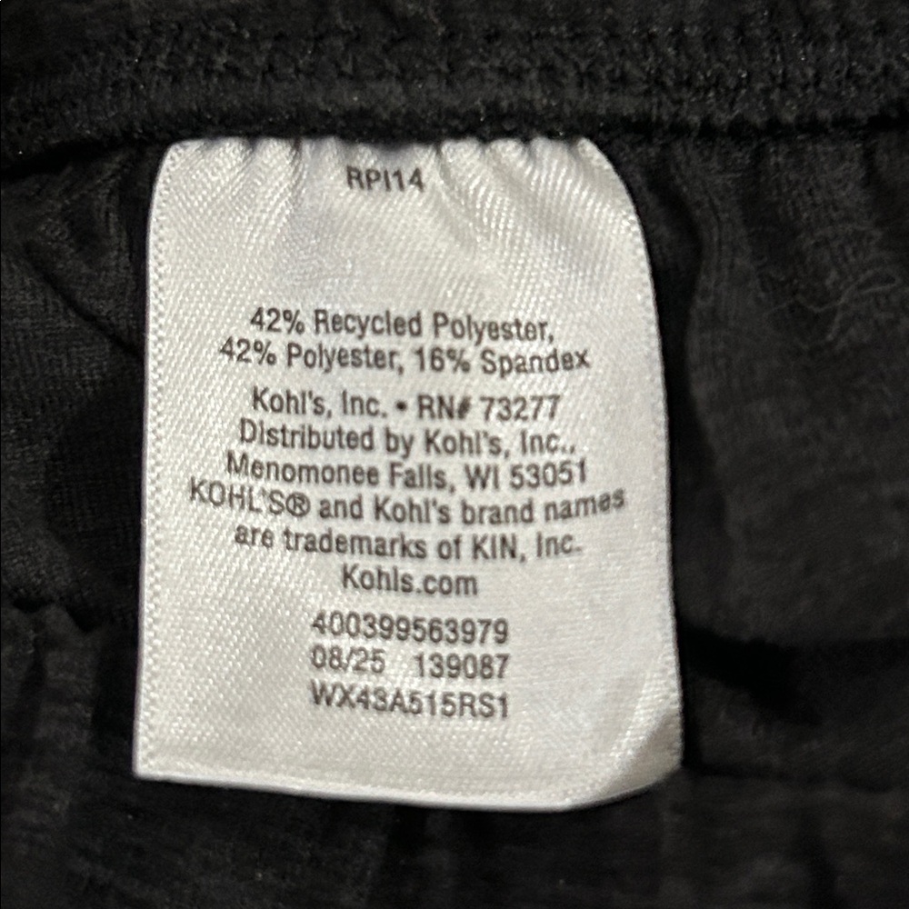 FLX Black Wide-Leg Pants - Picture 10 of 10